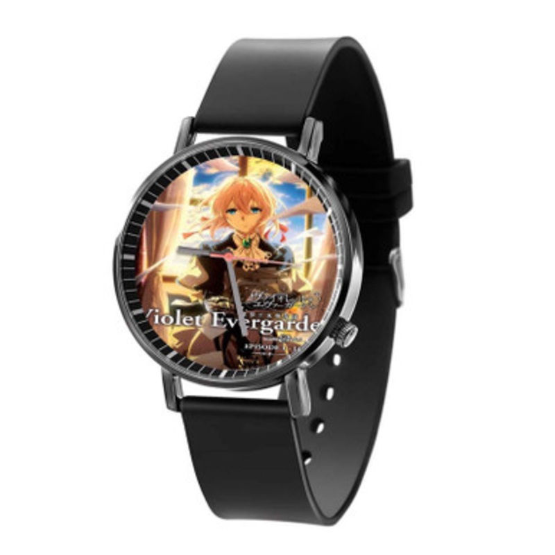 Violet Evergarden Anime Black Quartz Watch Unisex With Premium Gift Box