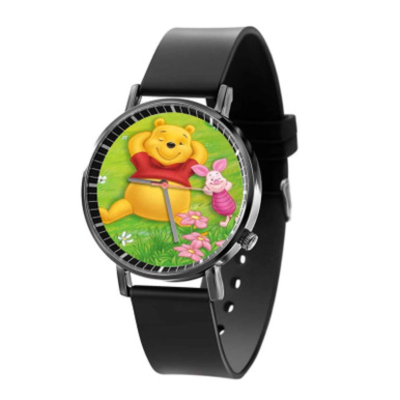 Winnie The Pooh anbd Piglet Disney Unisex Quartz Watch With Premium Gift Box