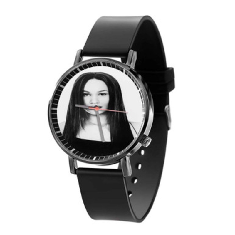 Amil Rapper Black Quartz Watch Unisex With Premium Gift Box