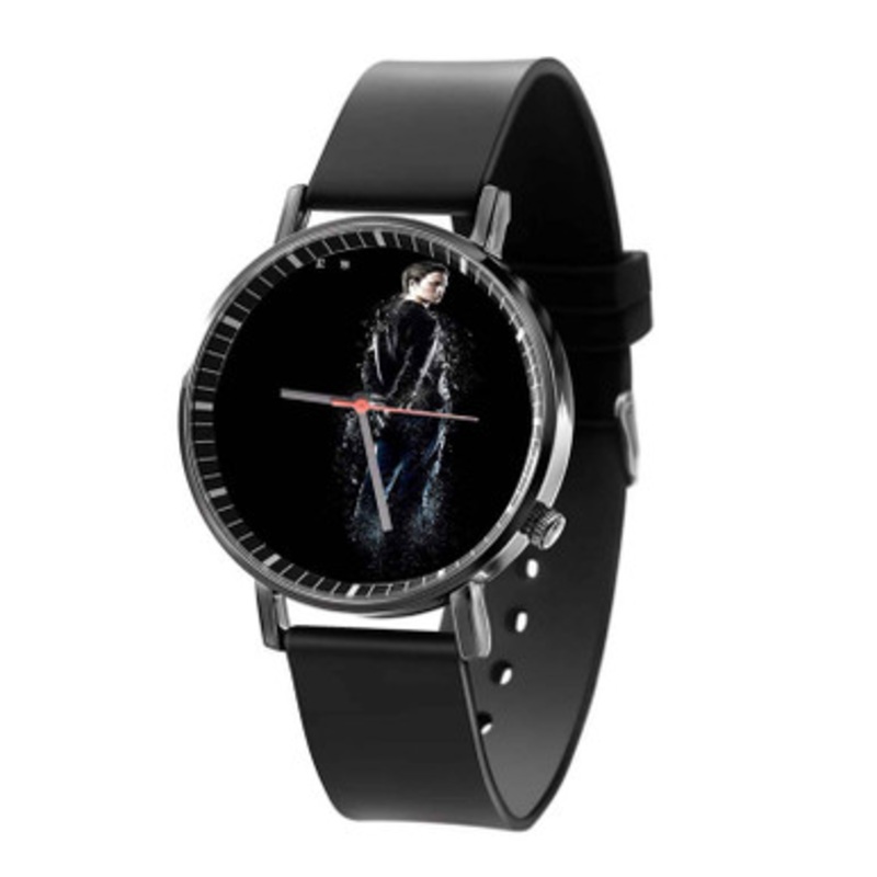 Caleb Insurgent Black Quartz Watch Unisex With Premium Gift Box
