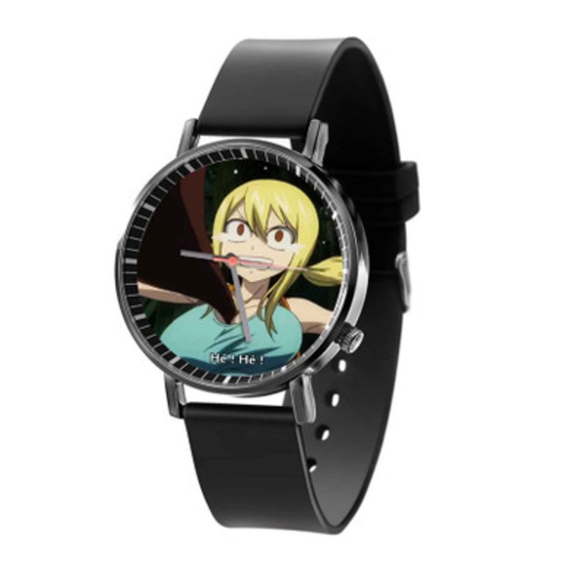 Chia Fairy Tail Black Quartz Watch Unisex With Premium Gift Box