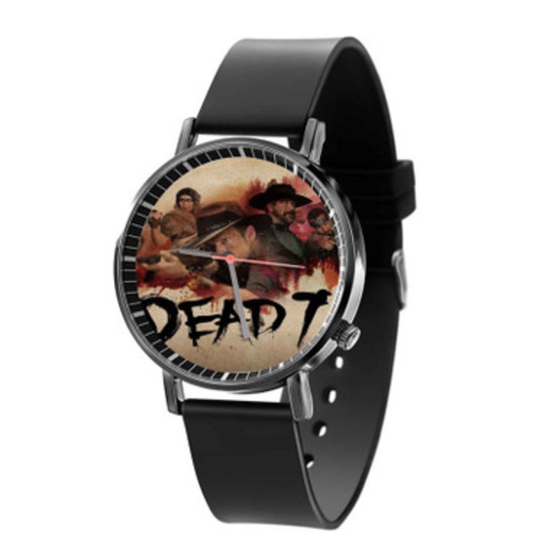 Dead 7 Unisex Black Quartz Watch With Premium Gift Box