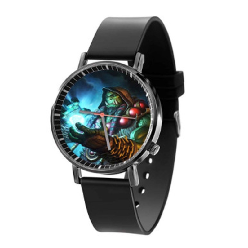 Durotan World of Warcraft Black Quartz Watch Unisex With Premium Gift Box