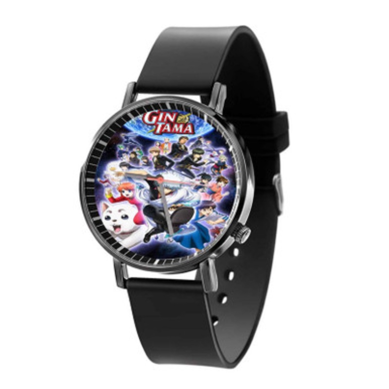 Gintama Unisex Black Quartz Watch With Premium Gift Box