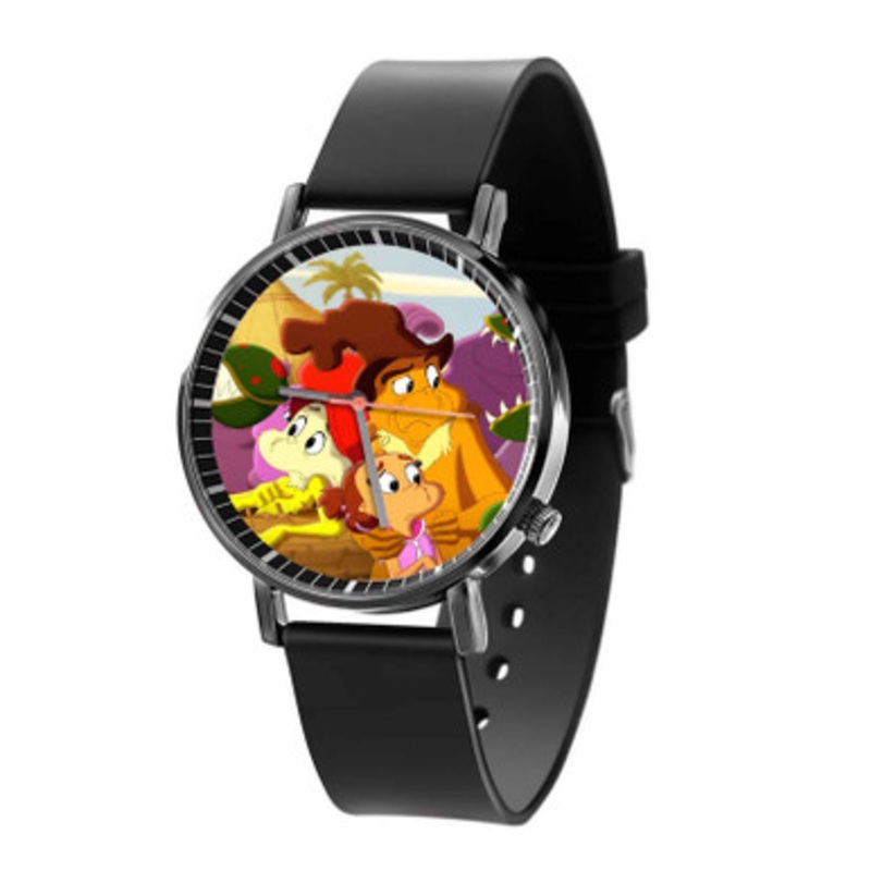 Green Eggs and Ham Black Quartz Watch With Premium Gift Box for Unisex