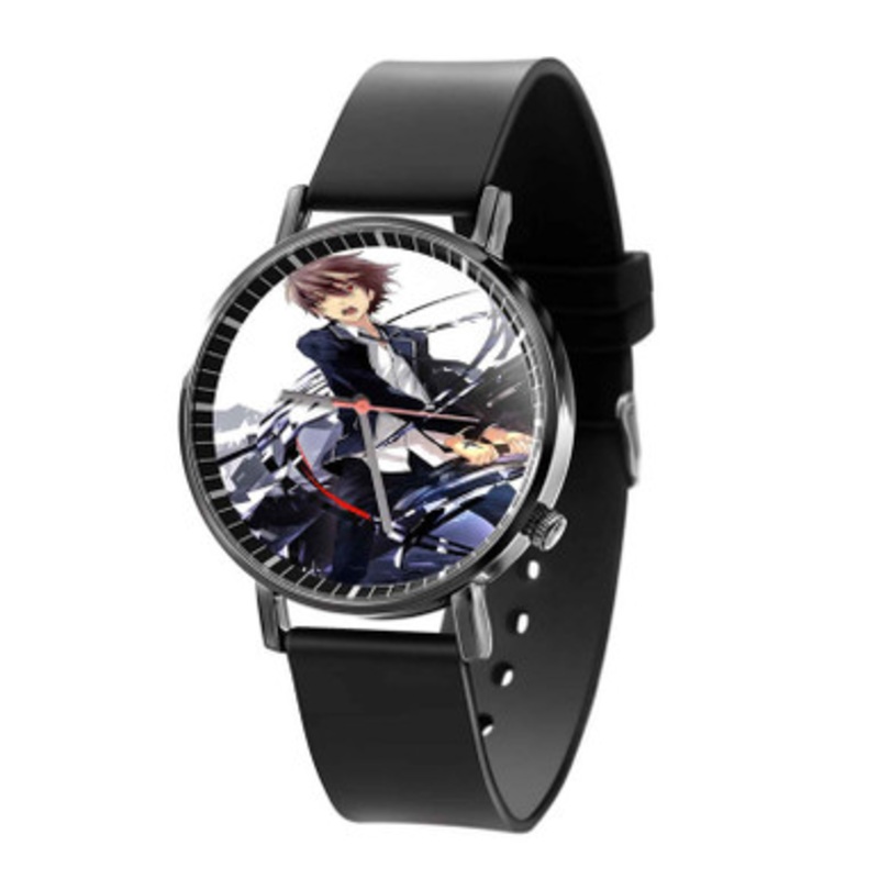 Guilty Crown Black Quartz Watch Unisex With Premium Gift Box