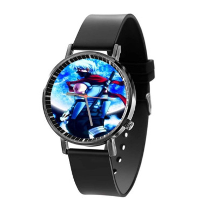 Hatake Kakashi Naruto Shippuden Black Quartz Watch Unisex With Premium Gift Box