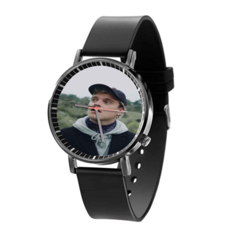 Hjalmer Kongespil Black Quartz Watch Unisex With Premium Gift Box