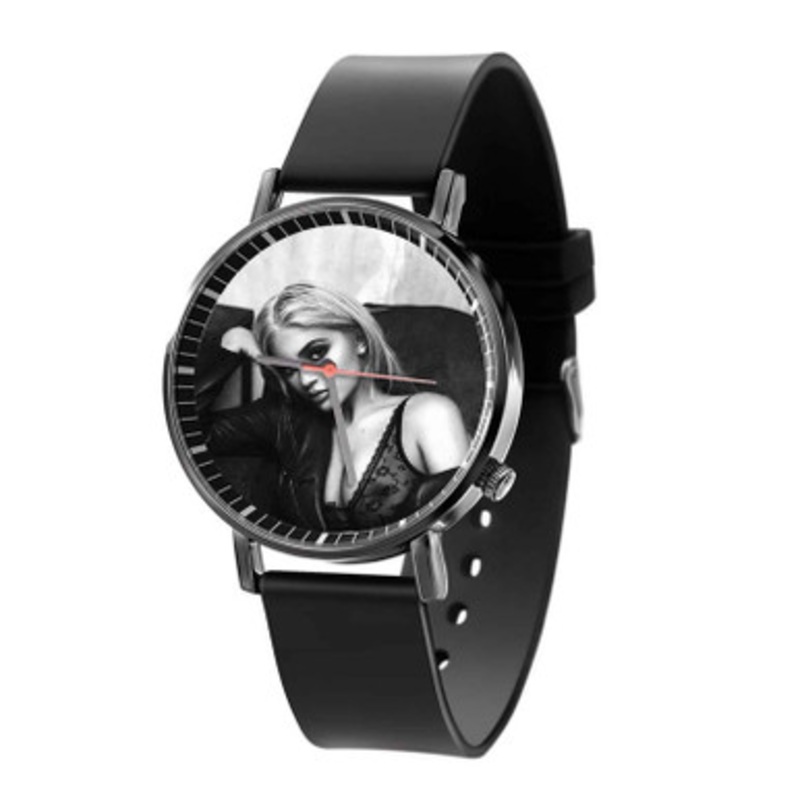 Kylie Jenner Black Quartz Watch Unisex With Premium Gift Box
