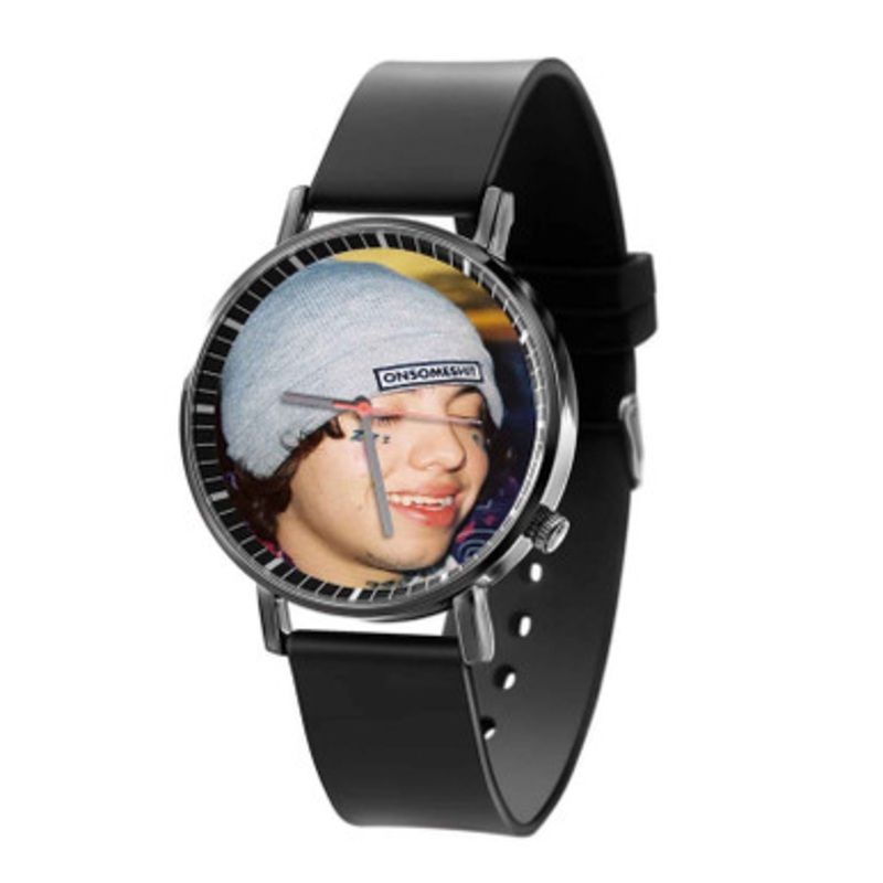 Lil Xan Art Black Quartz Watch Unisex With Premium Gift Box