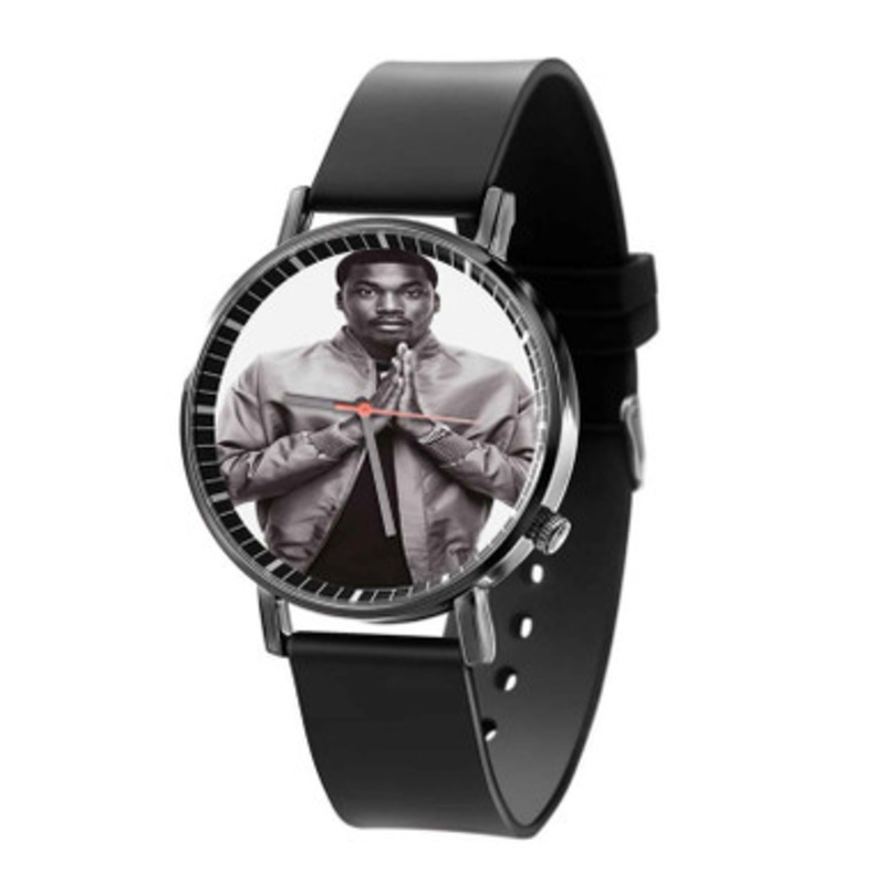 Meek Mill Black Quartz Watch Unisex With Premium Gift Box