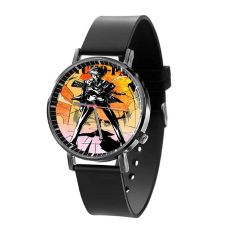 Psycho Pass Shinya Kogami Black Quartz Watch Unisex With Premium Gift Box
