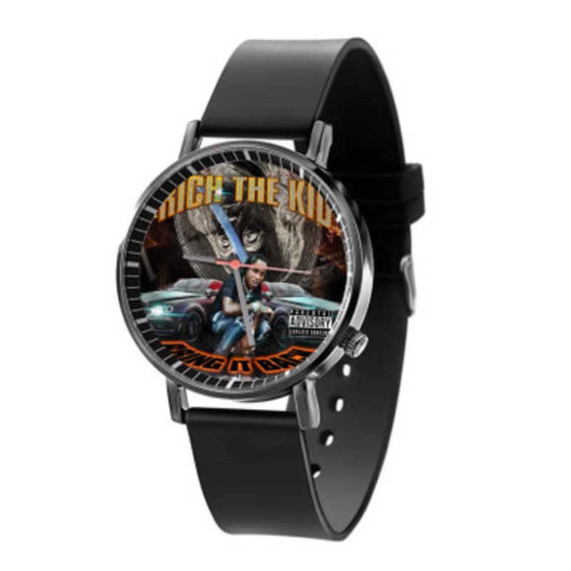 Rich The Kid Bring It Back Black Quartz Watch With Premium Gift Box for Unisex