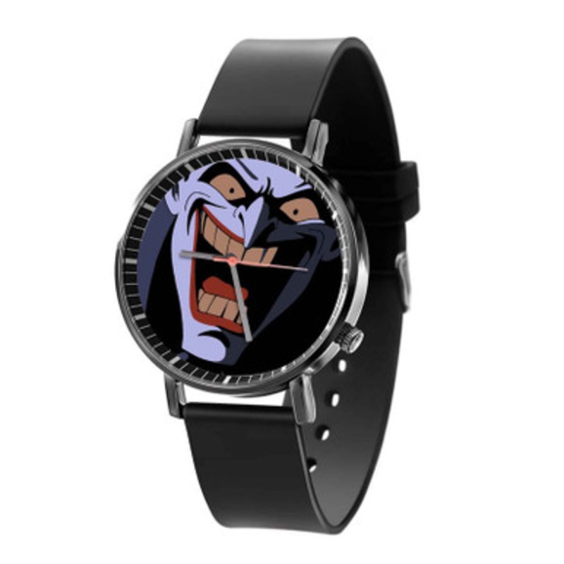 The Joker Batman The Animated Series Unisex Black Quartz Watch With Premium Gift Box