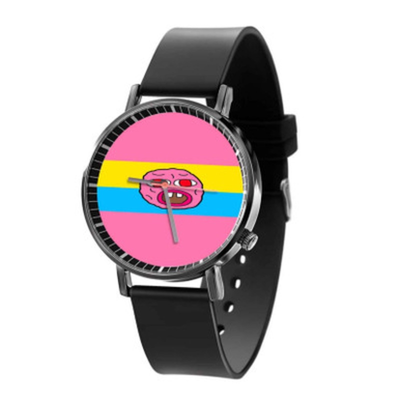 Tyler Creator Cherry Bomb Face Black Quartz Watch Unisex With Premium Gift Box