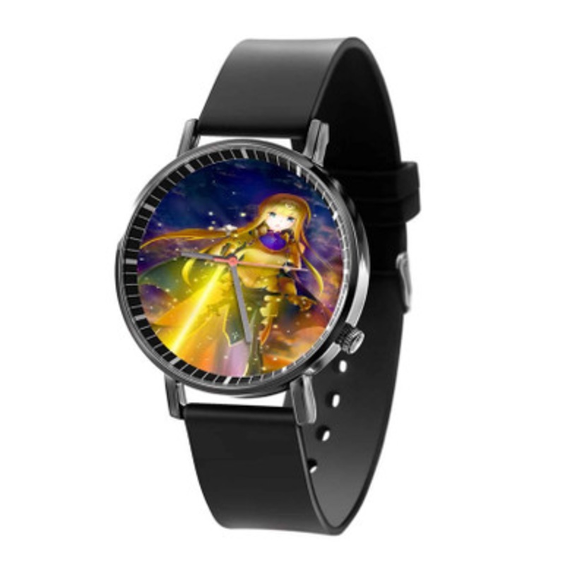 Alice Schuberg Sword Art Online Unisex Black Quartz Watch With Premium Gift Box