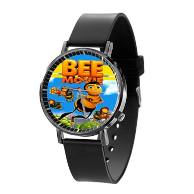 Bee Movie Black Quartz Watch Unisex With Premium Gift Box