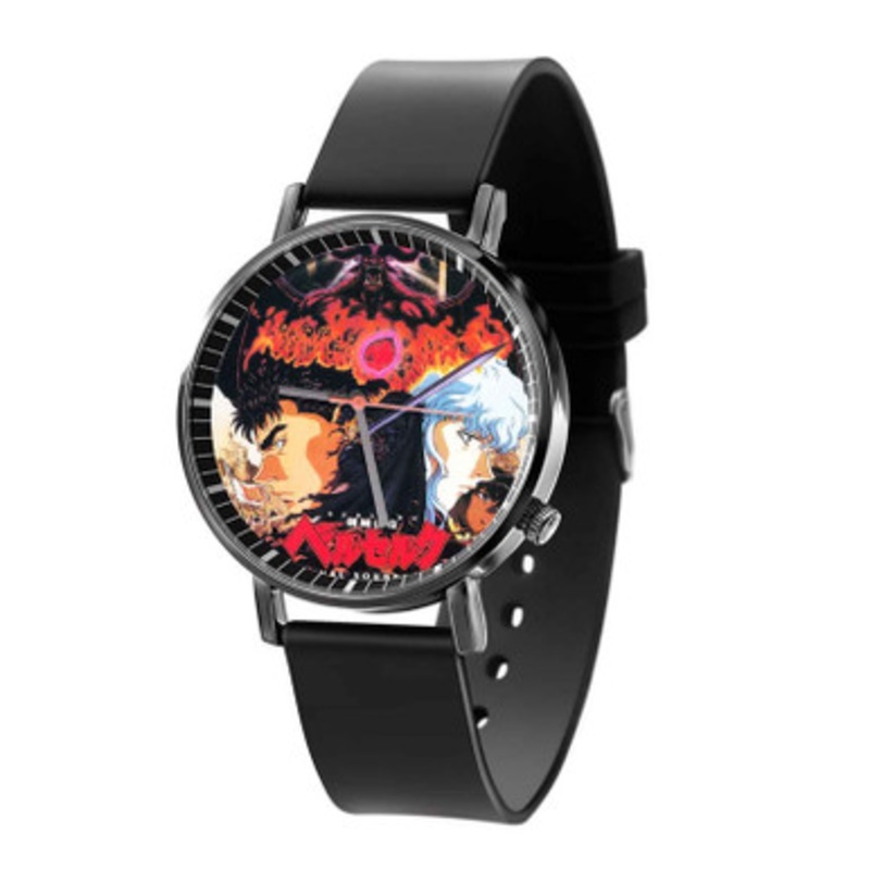 Berserk 1997 Black Quartz Watch Unisex With Premium Gift Box