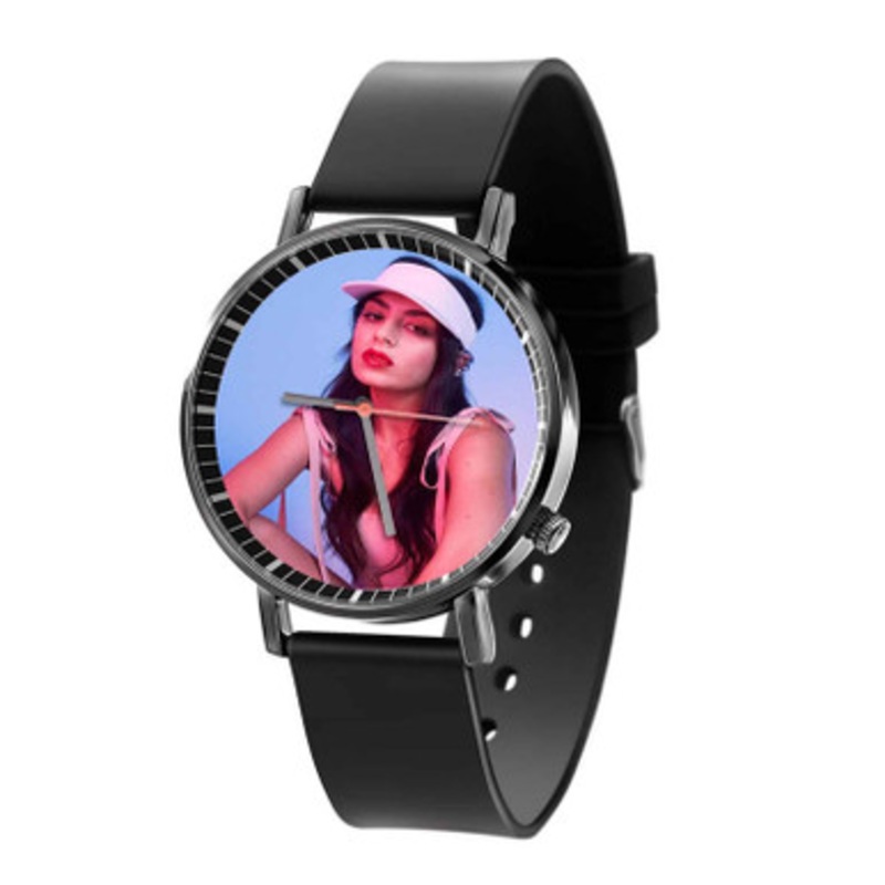 Charli XCX Black Quartz Watch Unisex With Premium Gift Box