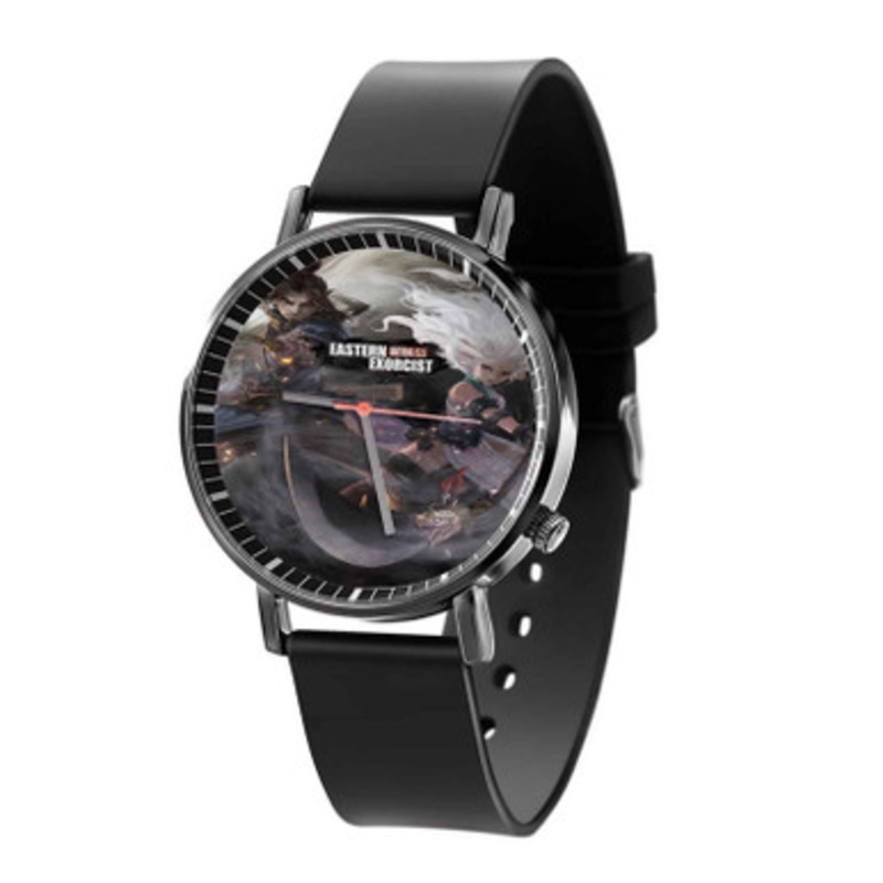 Eastern Exorcist Black Quartz Watch Unisex With Premium Gift Box