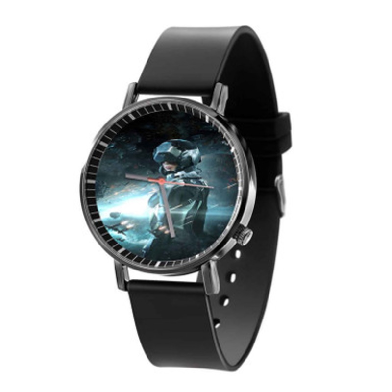 EVE Valkyrie Pilot Black Quartz Watch Unisex With Premium Gift Box