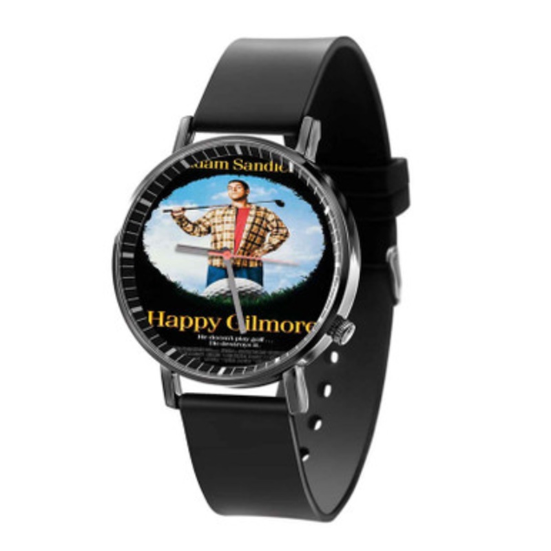 Happy Gilmore Black Quartz Watch Unisex With Premium Gift Box
