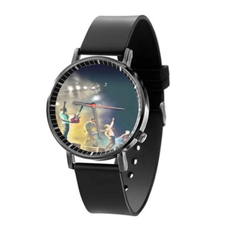 Linkin Park Concert Black Quartz Watch Unisex With Premium Gift Box