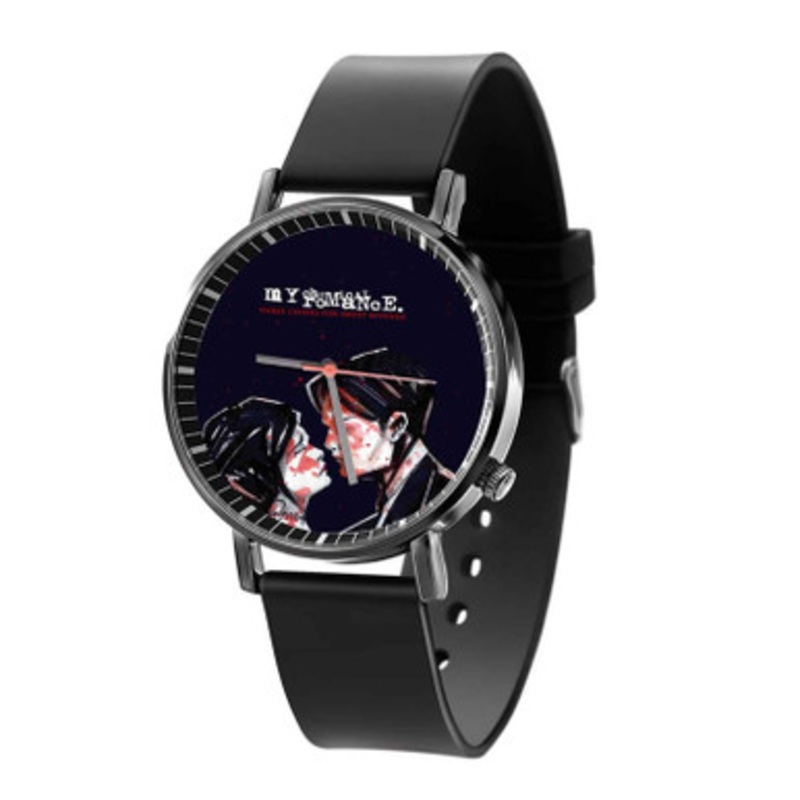 My Chemical ROmance Three Cheers For Sweet Revenge Unisex Black Quartz Watch With Premium Gift Box