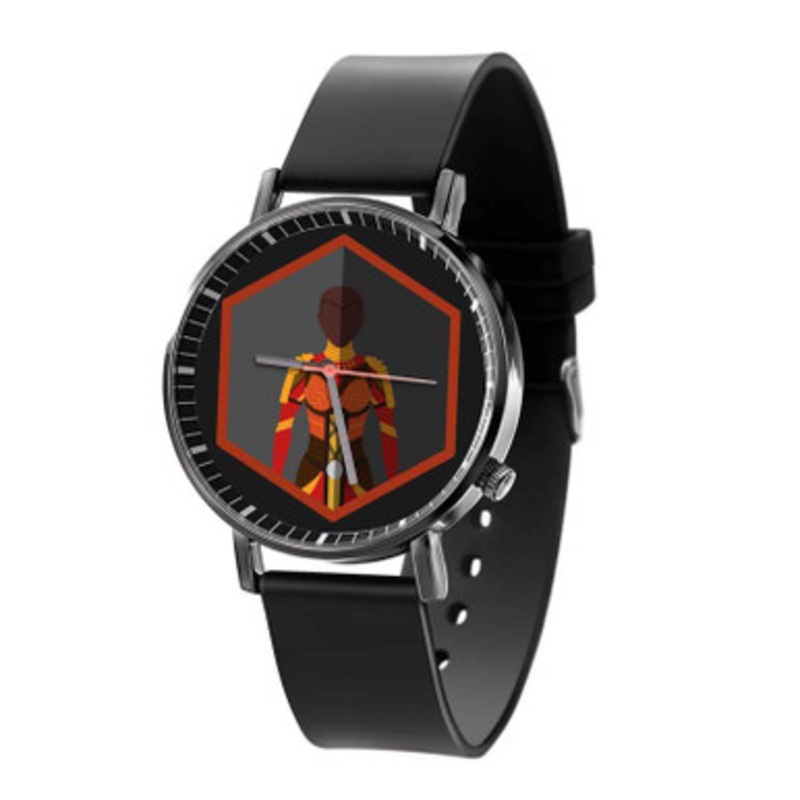 Okoye The Avengers Black Quartz Watch Unisex With Premium Gift Box