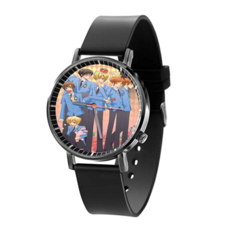 Ouran High School Host Club Black Quartz Watch Unisex With Premium Gift Box