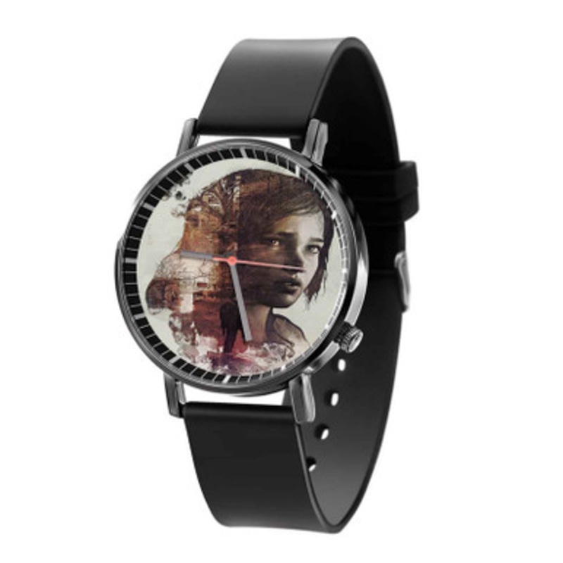 The Last of Us Face Black Quartz Watch Unisex With Premium Gift Box