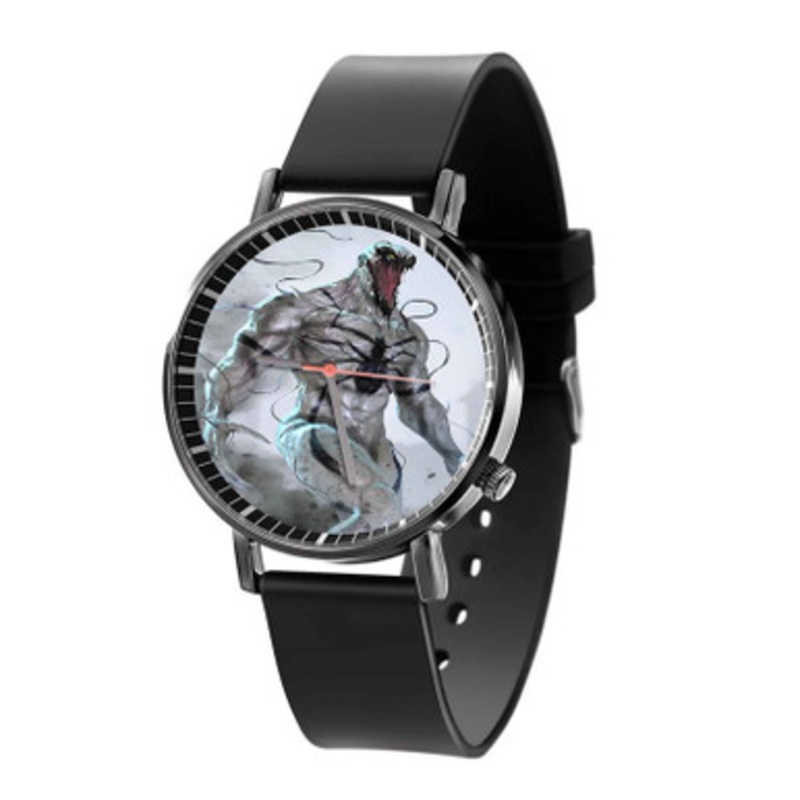 Anti Venom Marvel Superheroes Black Quartz Watch Unisex With Premium Gift Box