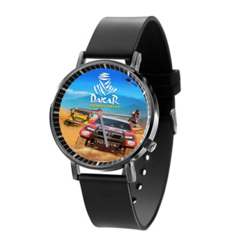 Dakar Desert Rally Black Quartz Watch Unisex With Premium Gift Box