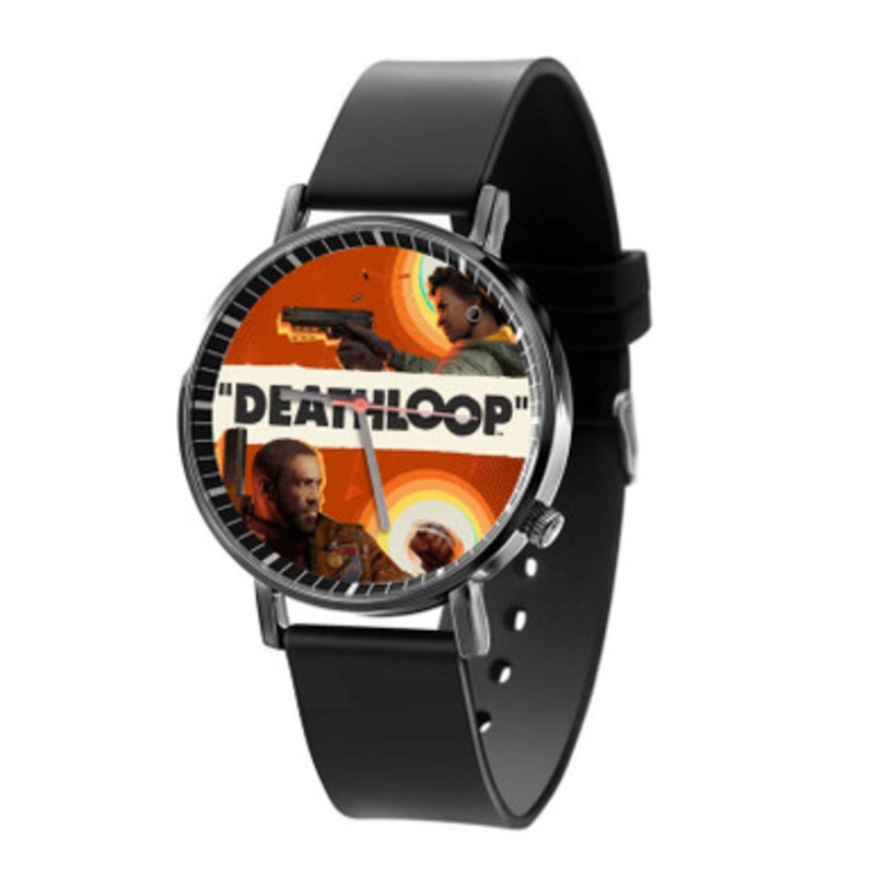 Deathloop Black Quartz Watch Unisex With Premium Gift Box