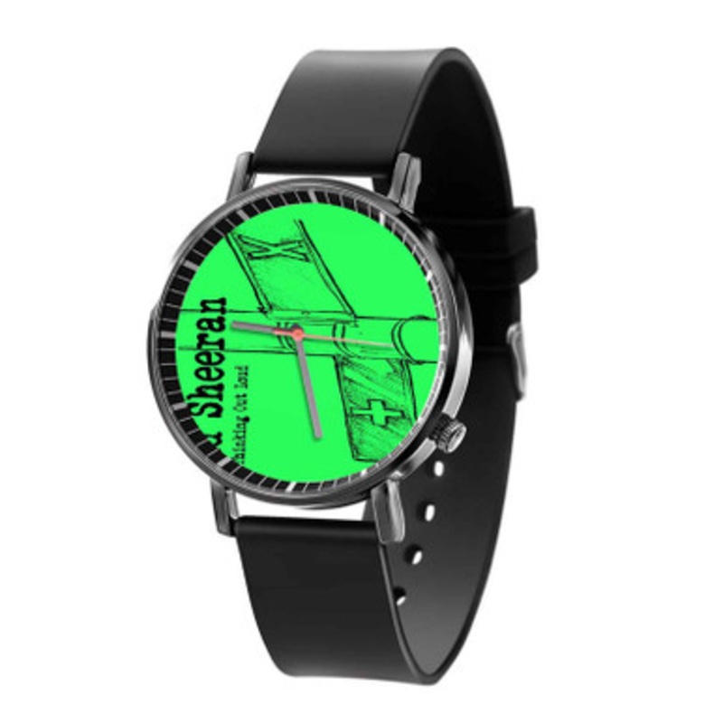 Ed Sheeran Thinking Out Loud Cover Black Quartz Watch Unisex With Premium Gift Box