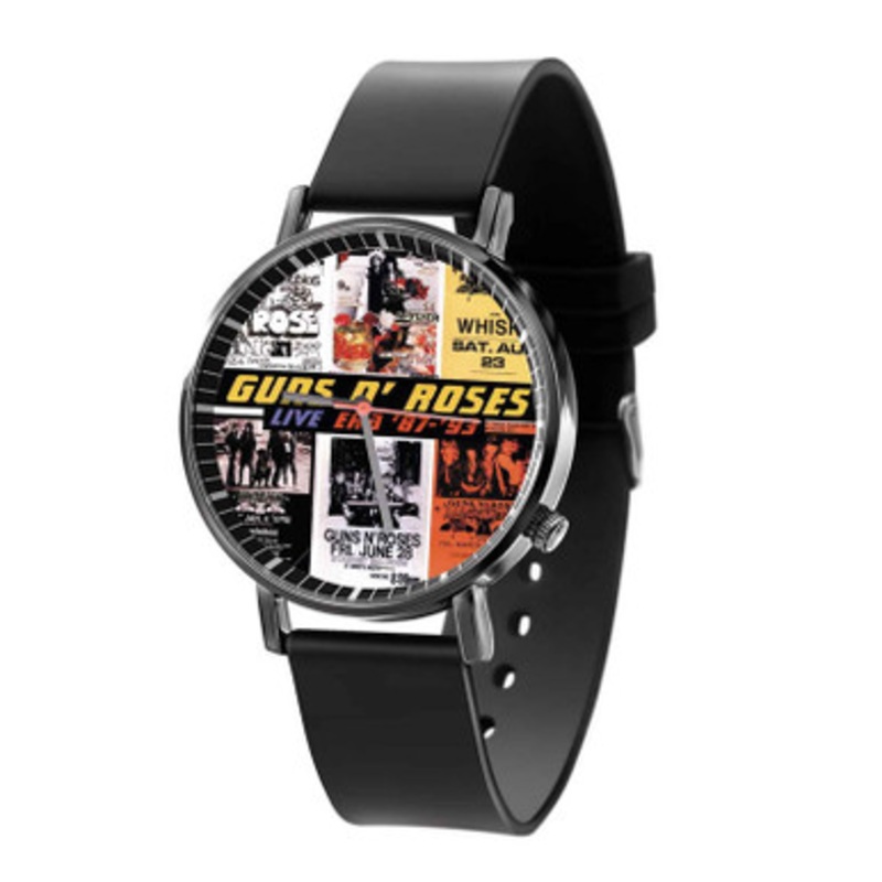 Guns N Roses Live Era 87 93 1999 Black Quartz Watch Unisex With Premium Gift Box