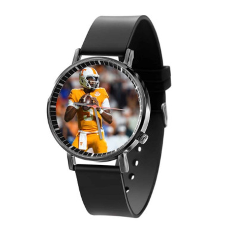 Hendon Hooker Black Quartz Watch Unisex With Premium Gift Box