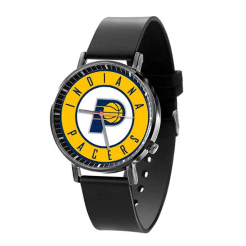 Indiana Pacers NBA Black Quartz Watch Unisex With Premium Gift Box