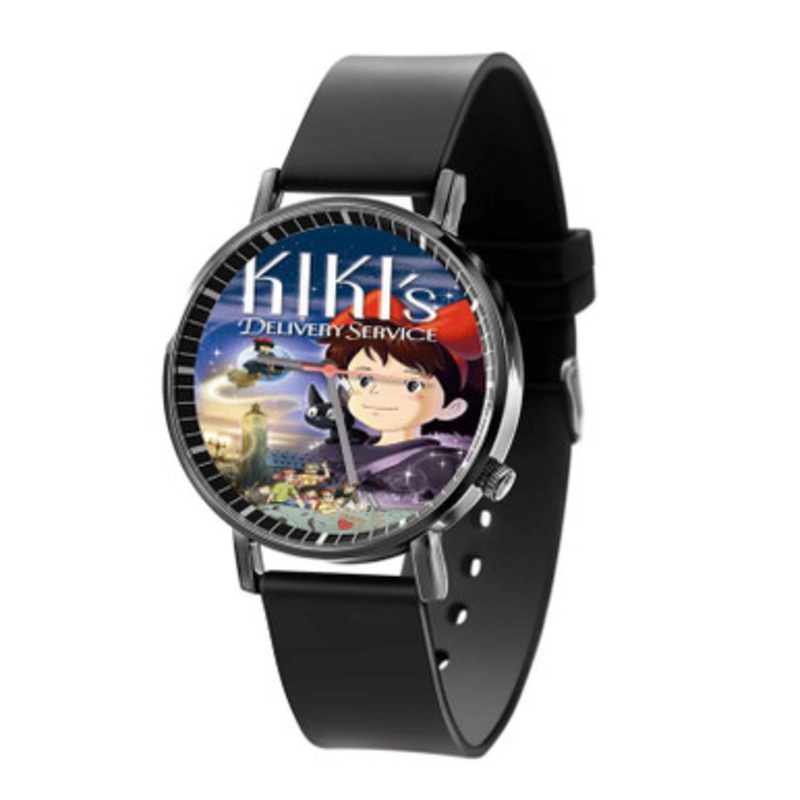 Kiki s Delivery Service Movie Black Quartz Watch Unisex With Premium Gift Box