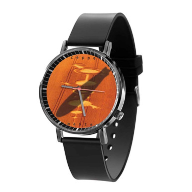 Led Zeppelin Remasters 1990 Black Quartz Watch Unisex With Premium Gift Box