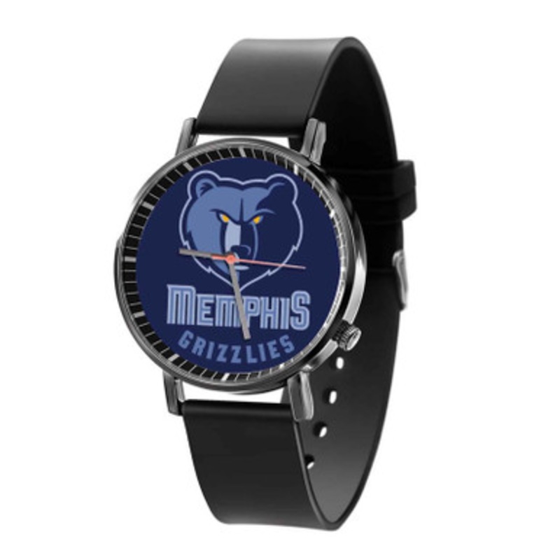 Memphis Grizzlies NBA Black Quartz Watch Unisex With Premium Gift Box