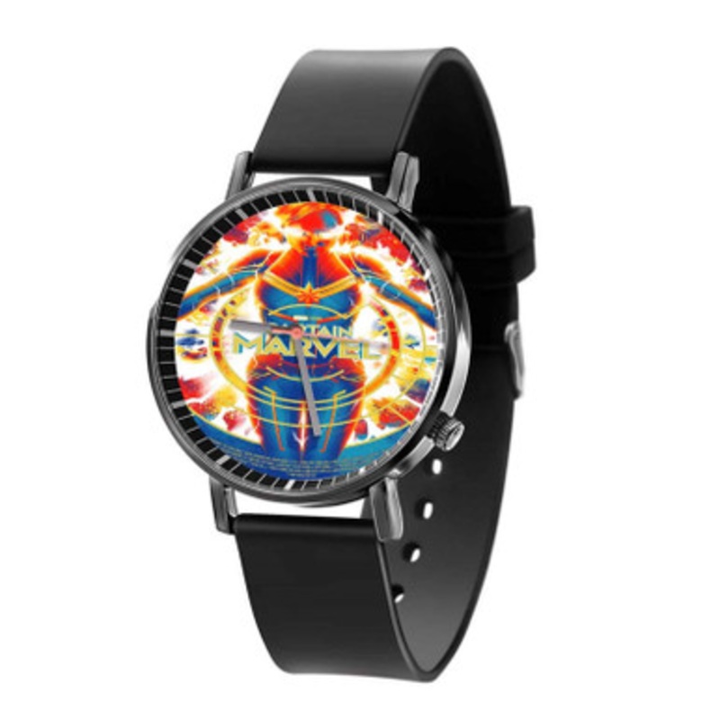 Mondo Captain Marvel Unisex Quartz Watch With Premium Gift Box