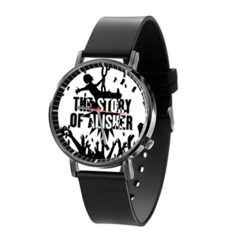 Oxxxymiron THE STORY OF ALISHER Black Quartz Watch Unisex With Premium Gift Box