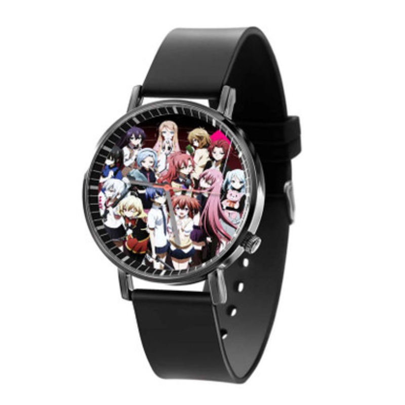 Riddle Story of Devil Unisex Black Quartz Watch With Premium Gift Box