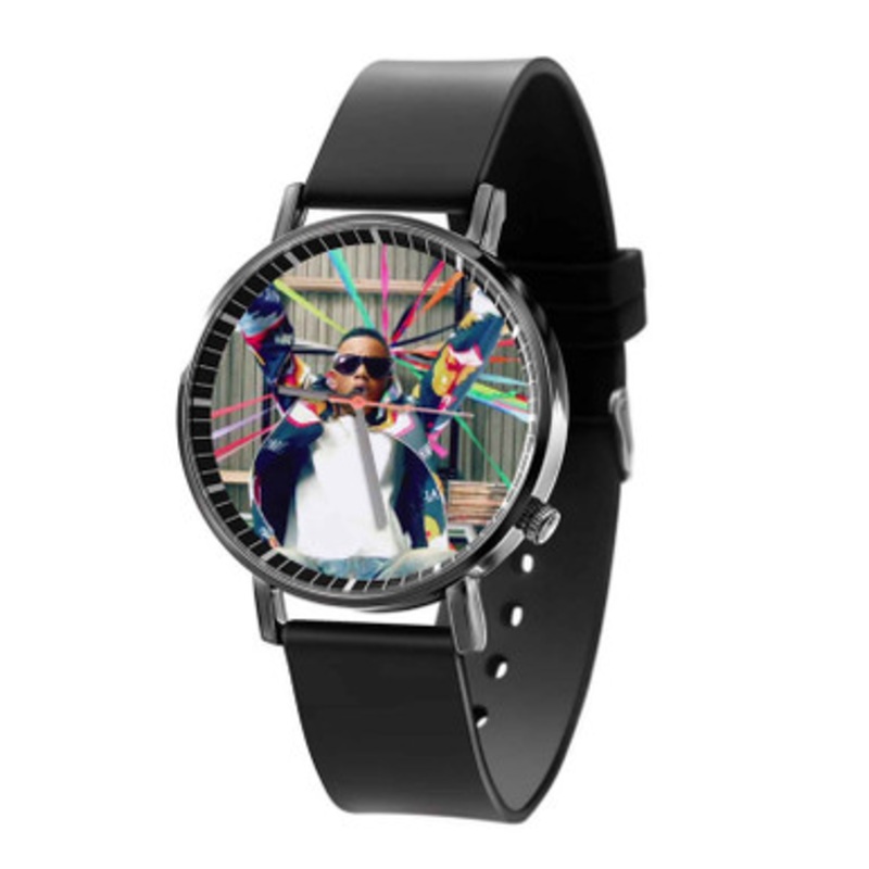 Silento Watch Me Colorful Black Quartz Watch Unisex With Premium Gift Box