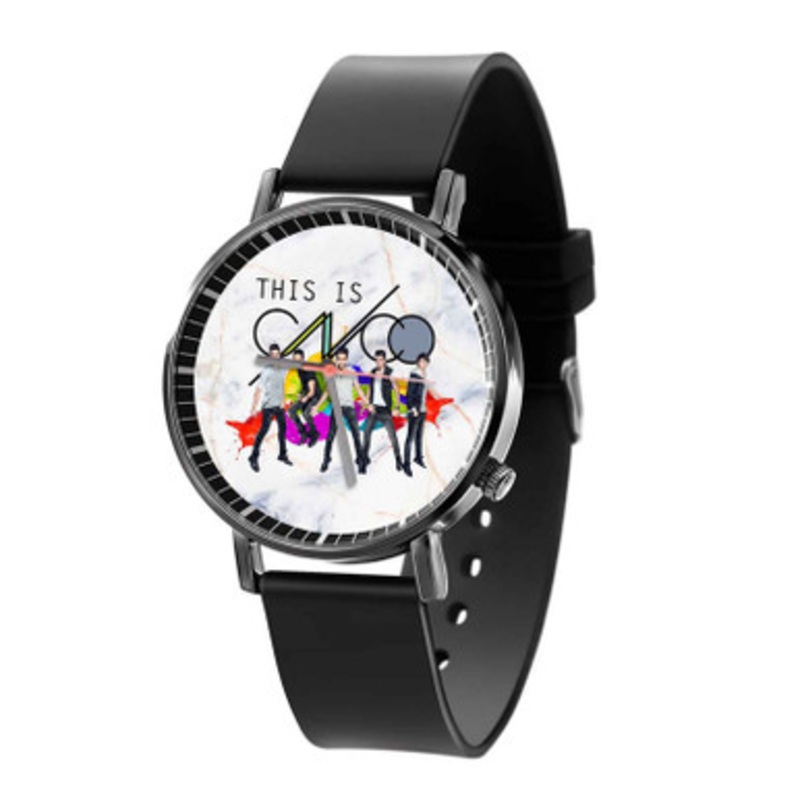This is CNCO Black Quartz Watch Unisex With Premium Gift Box