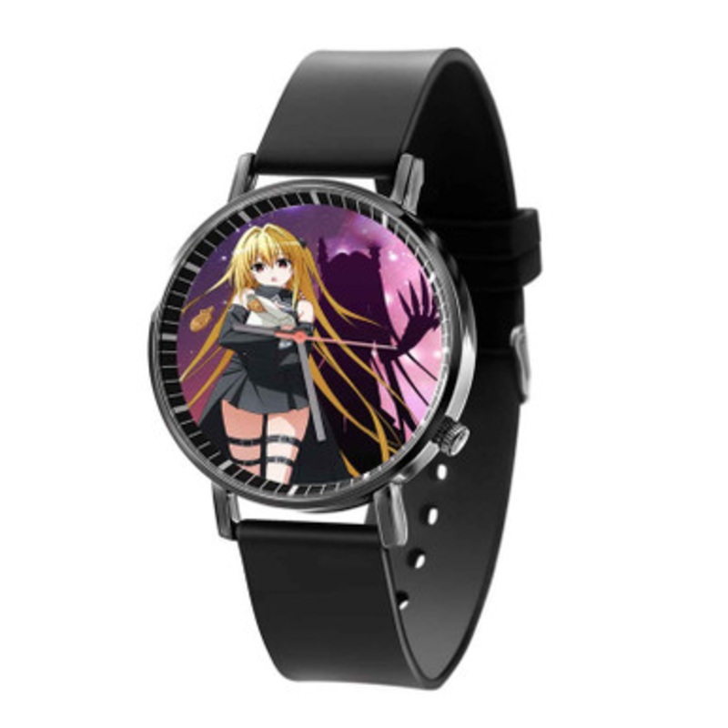 To Love Ru Darkness Unisex Black Quartz Watch With Premium Gift Box