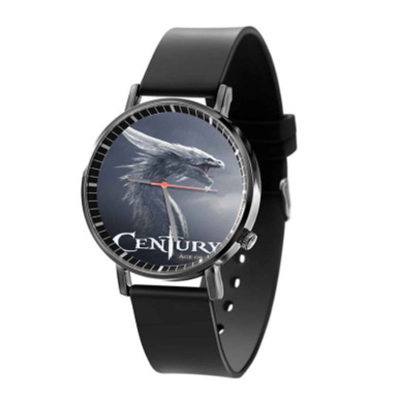 Century Age of Ashes Black Quartz Watch Unisex With Premium Gift Box
