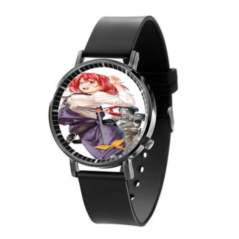 Cow Girl Goblin Slayer Black Quartz Watch Unisex With Premium Gift Box