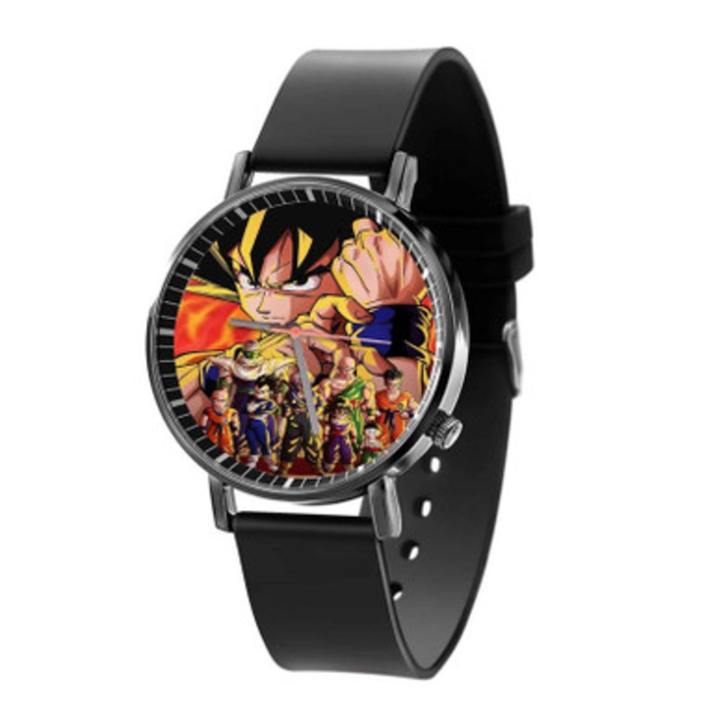 Dragon Ball Z Vintage Black Quartz Watch Unisex With Premium Gift Box